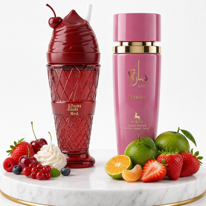 Set 2 Parfumuri Orientale Dama 100ML - Jam Jam Red + Sara Extract