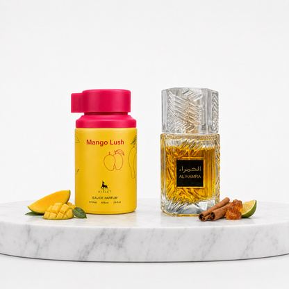 Set 2 Parfumuri Orientale Barbati 100ML - Mango Lush + Al Hamra