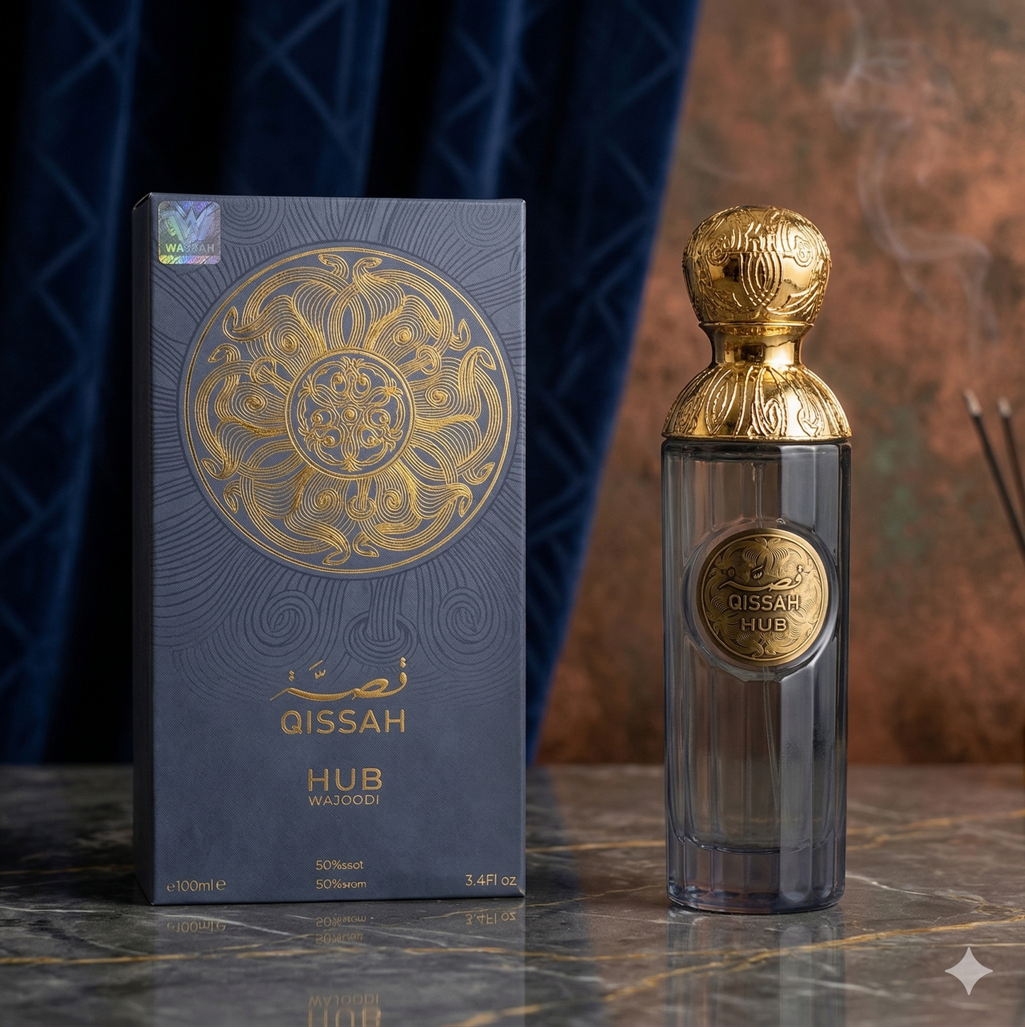 Parfum Qissah Gray 100ML