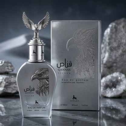 Set 5 Parfumuri Orientale Barbati 100ML - Qannas Silver + Tahir + Al Maliki + Ain Al Nasar + Qannas Black