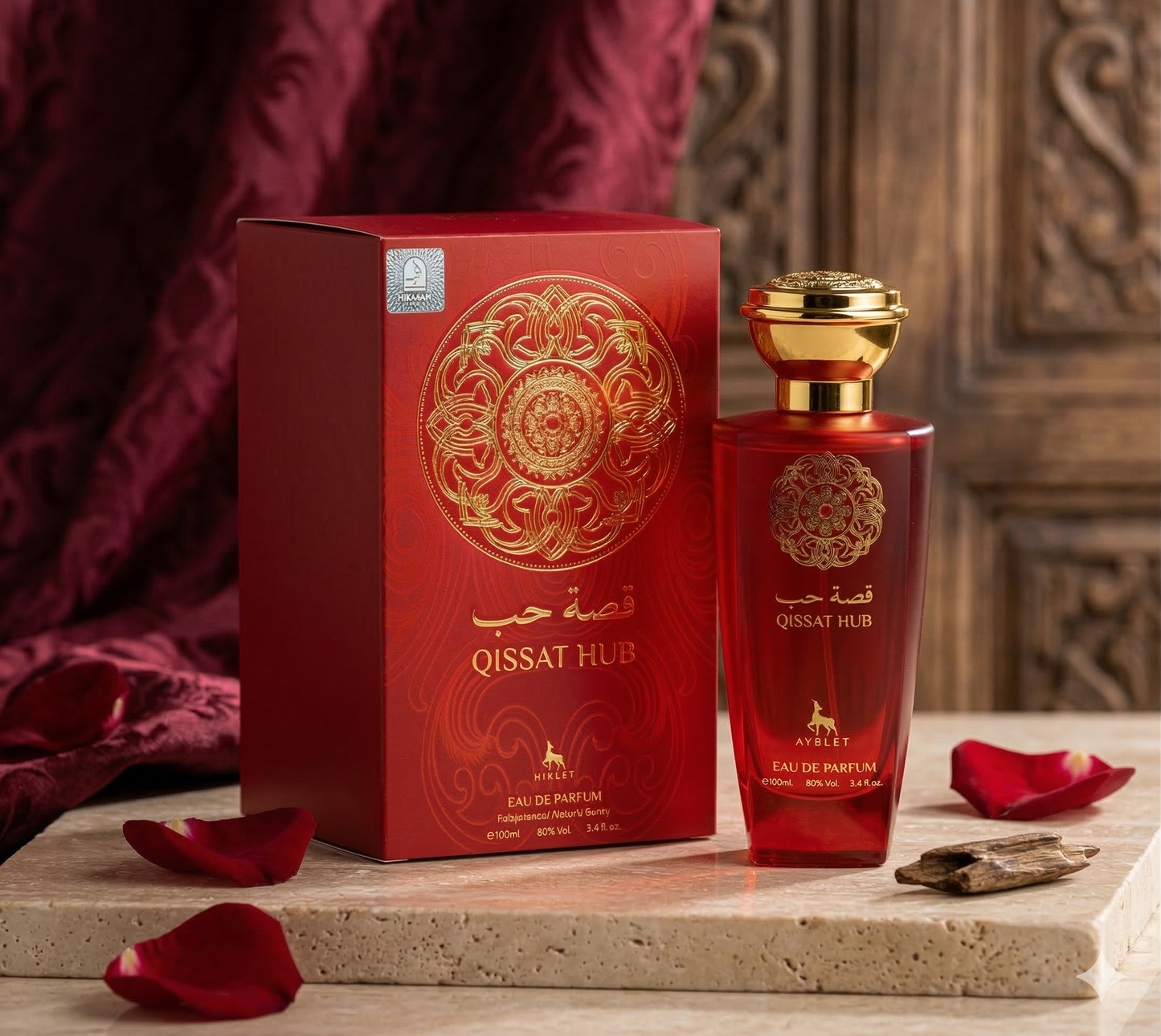 Set 5 Parfumuri Orientale (3x Barbat + 2x Dama) 100ML - Sara Candy + Qissat Hub + Al Hamra + Qissat Hub + Sara Two