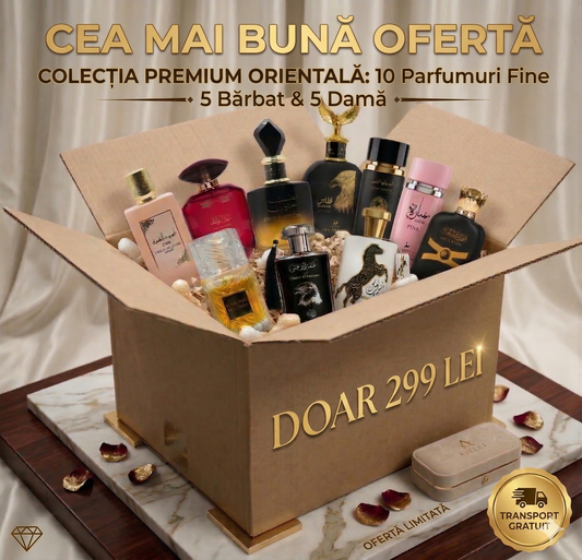 Mistery Box 10 Parfumuri Arabesti 100ML - 5 Barbat + 5 Dama