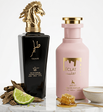 Set 2 Parfumuri Orientale (1x Barbat + 1x Dama) 100ML - Tahir + Eclat