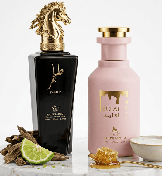 Set 2 Parfumuri Orientale (1x Barbat + 1x Dama) 100ML - Tahir + Eclat