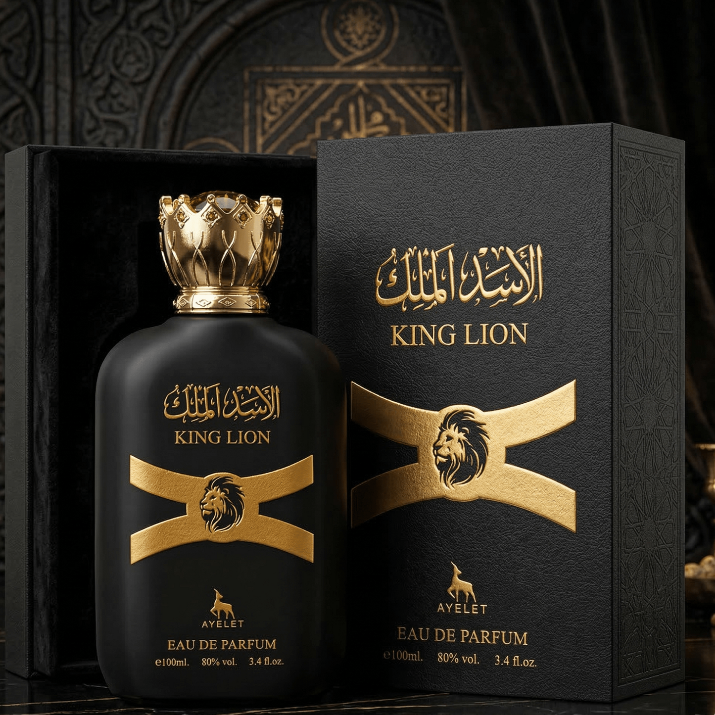 Set 5 Parfumuri Orientale Barbat 100ML - Tahir + King Lion + Qannas Silver + Ayati + Apollo Mane