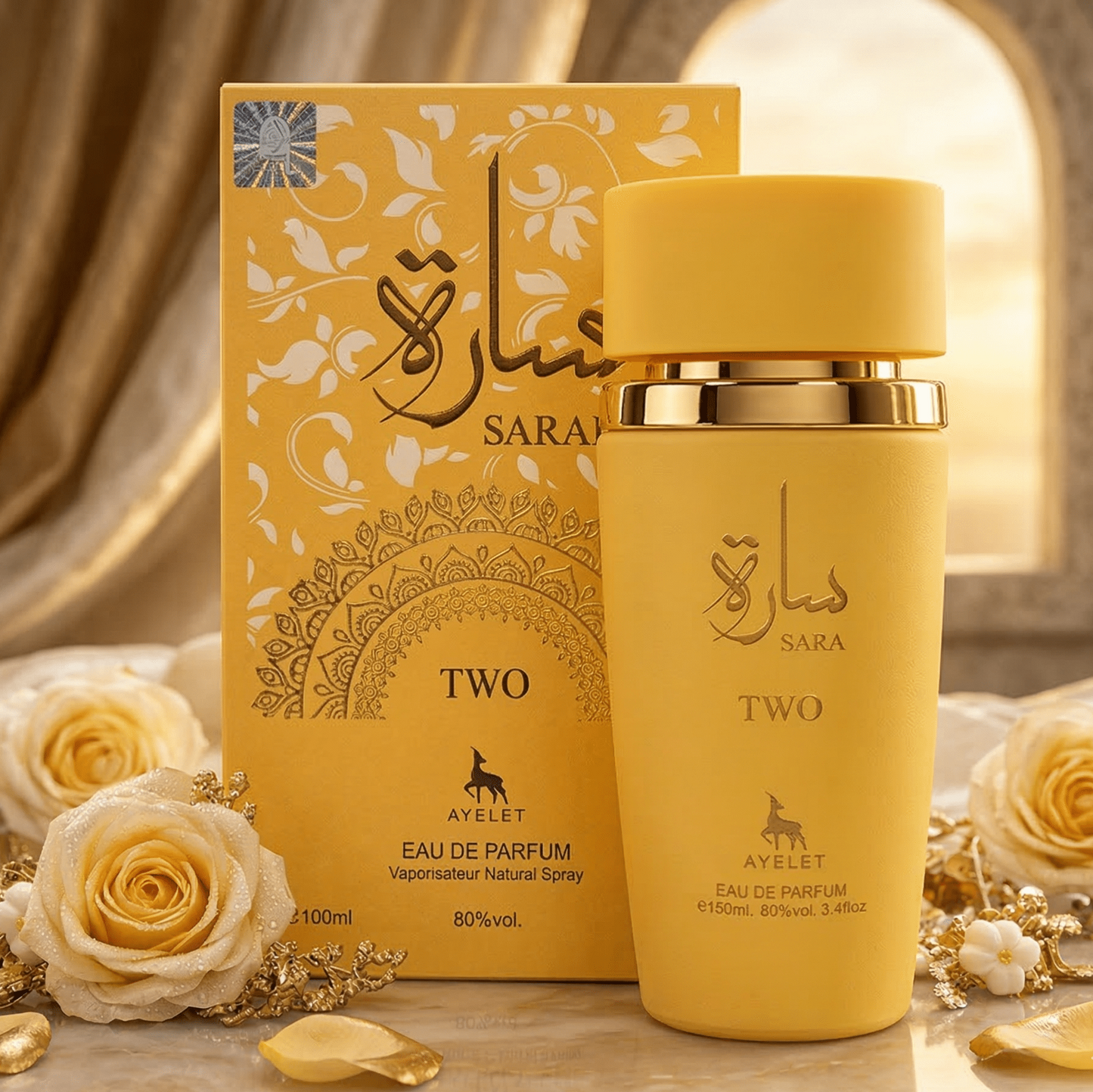 Set 5 Parfumuri Orientale 100ML (2 Dama + 3 Barbati) - Jam Jam Red + Sara Two + Al Hamra + Mango Lush + Al Khaleej