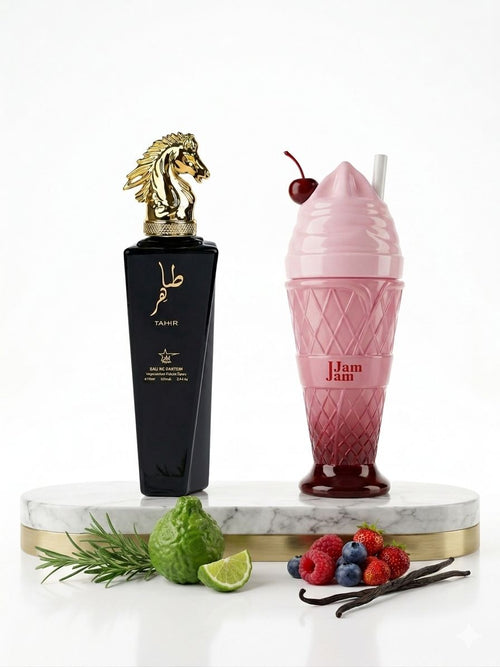 Set 2 Parfumuri Orientale 100ML (1xDama + 1xBarbati)  - Tahir + JamJam