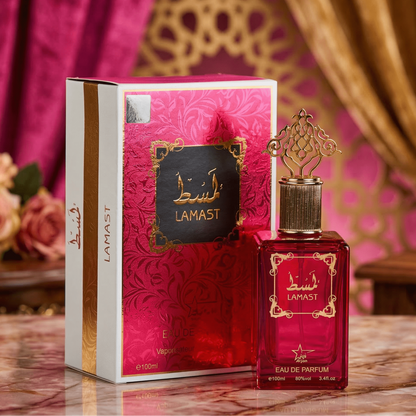 Set 4 Parfumuri Orientale Dama 100ML - Mousuff Pink + Antarctic Pink + Lamast + Mousuff Red