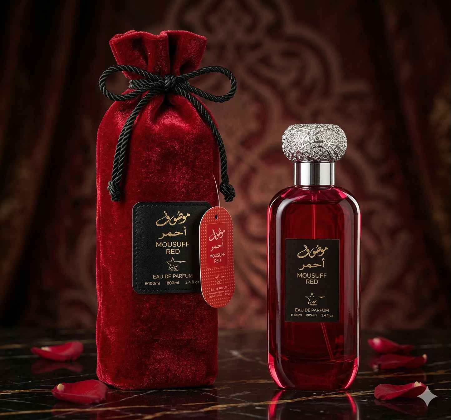 Set 5 Parfumuri Orientale 100ML - Sara Pink + Mousuff Red + Sara White + Mousuff Pink + Sara Candy