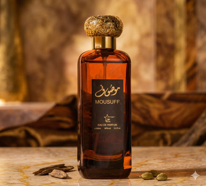 Set 5 Parfumuri Orientale Barbati 100ML - Mousuff Brown + Al Hamra + Apollo Mane + Al Hamra Qahwa + Tahir