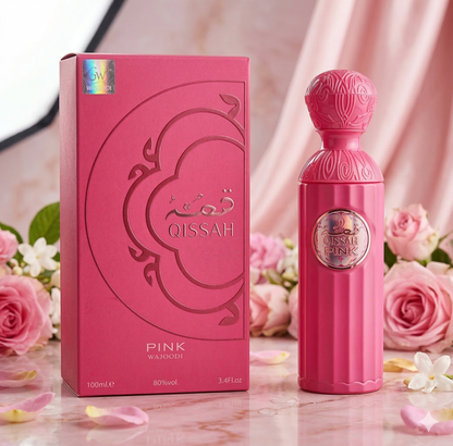 Set 5 Parfumuri Orientale 100ML (2 Dame + 3 Barbati) - Qissah Pink + Antarctic + Tahir + Antarctic + Qissah Grey