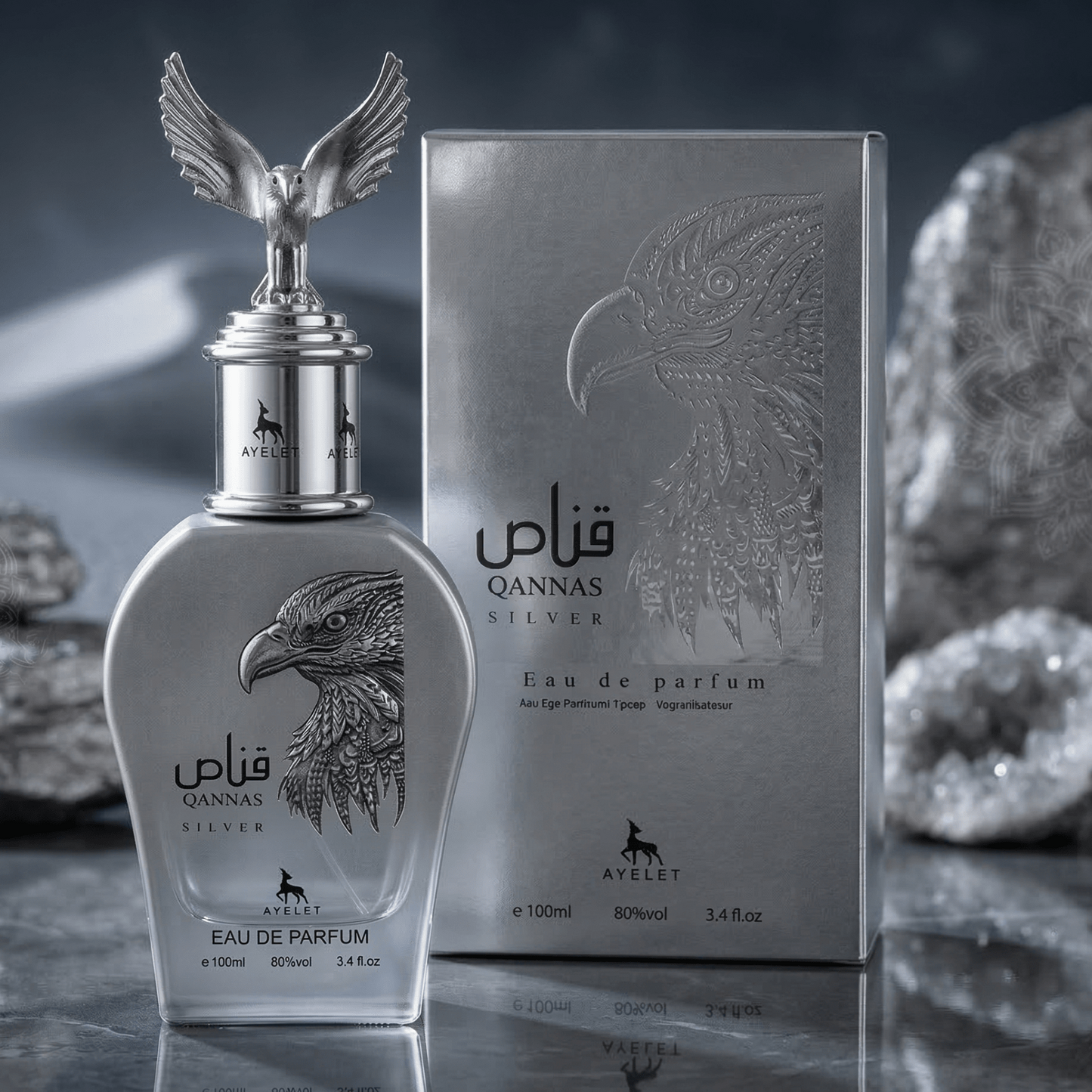 Parfum Qannas Silver 100ML - Parfumuri Top
