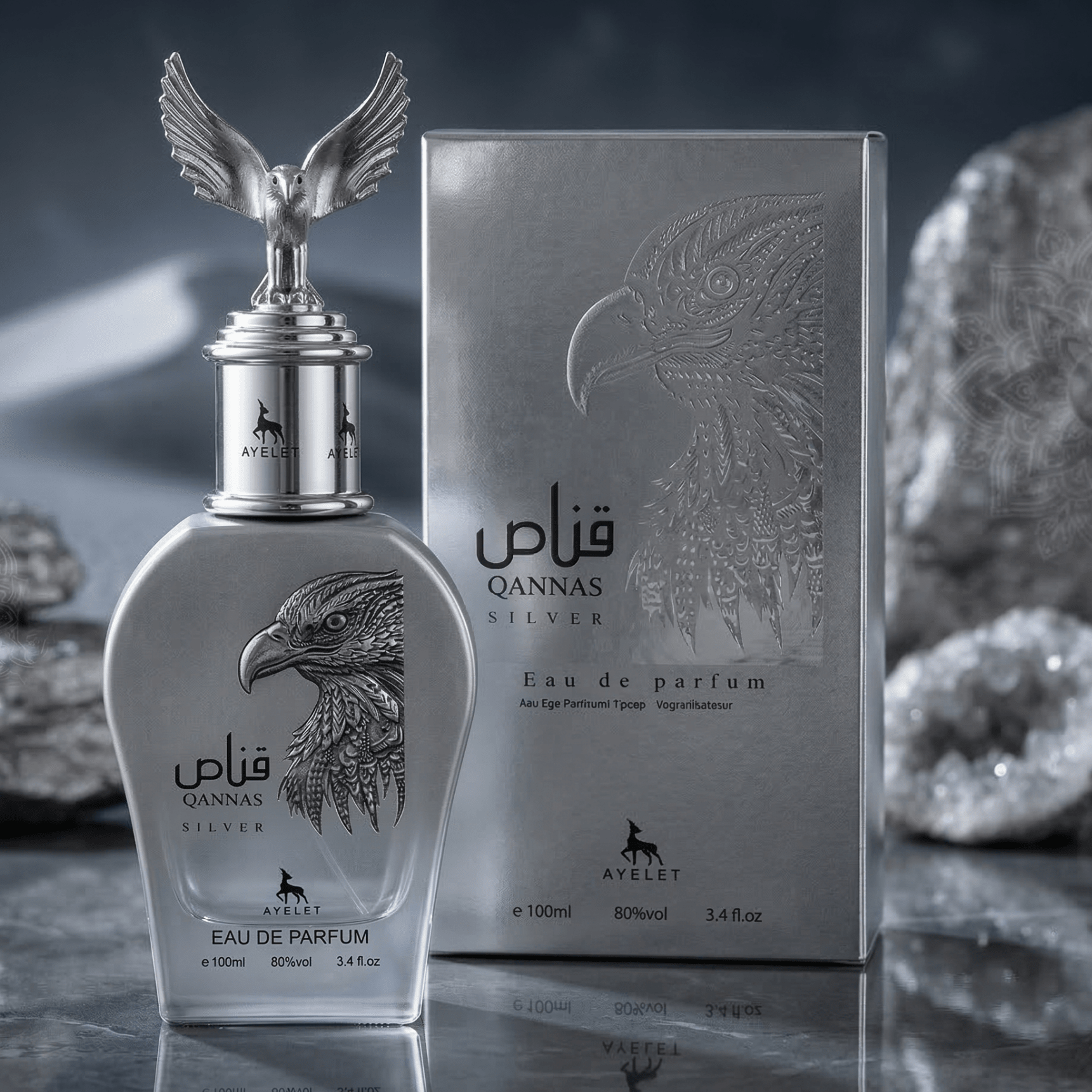 Parfum Qannas Silver 100ML - Parfumuri Top