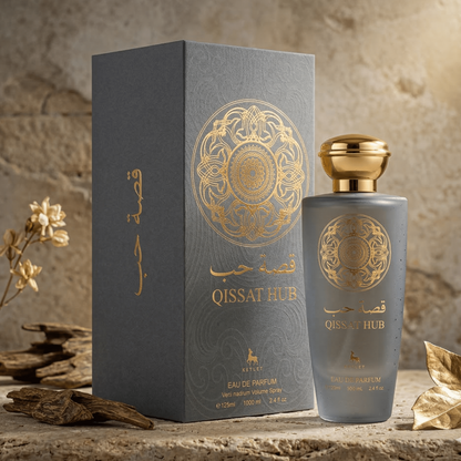 Parfum Qissat Hub Grey 100ML - Parfumuri Top
