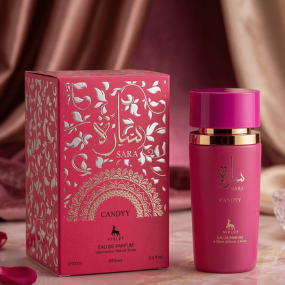 Set 5 Parfumuri Orientale 100ML (3 Dame + 2 Barbat) - Sara Candy + Apollo Mane Brown + Apollo Mane Black + Sara Pink + Sara White