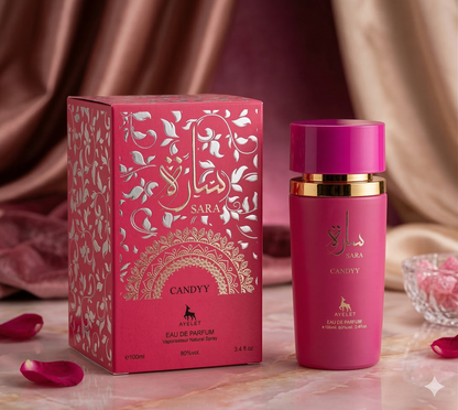 Set 5 Parfumuri Orientale 100ML (3 Dama + 2 Barbat) - Tahir + Sara Pink + Sara White + Sara Candy + Qannas Black