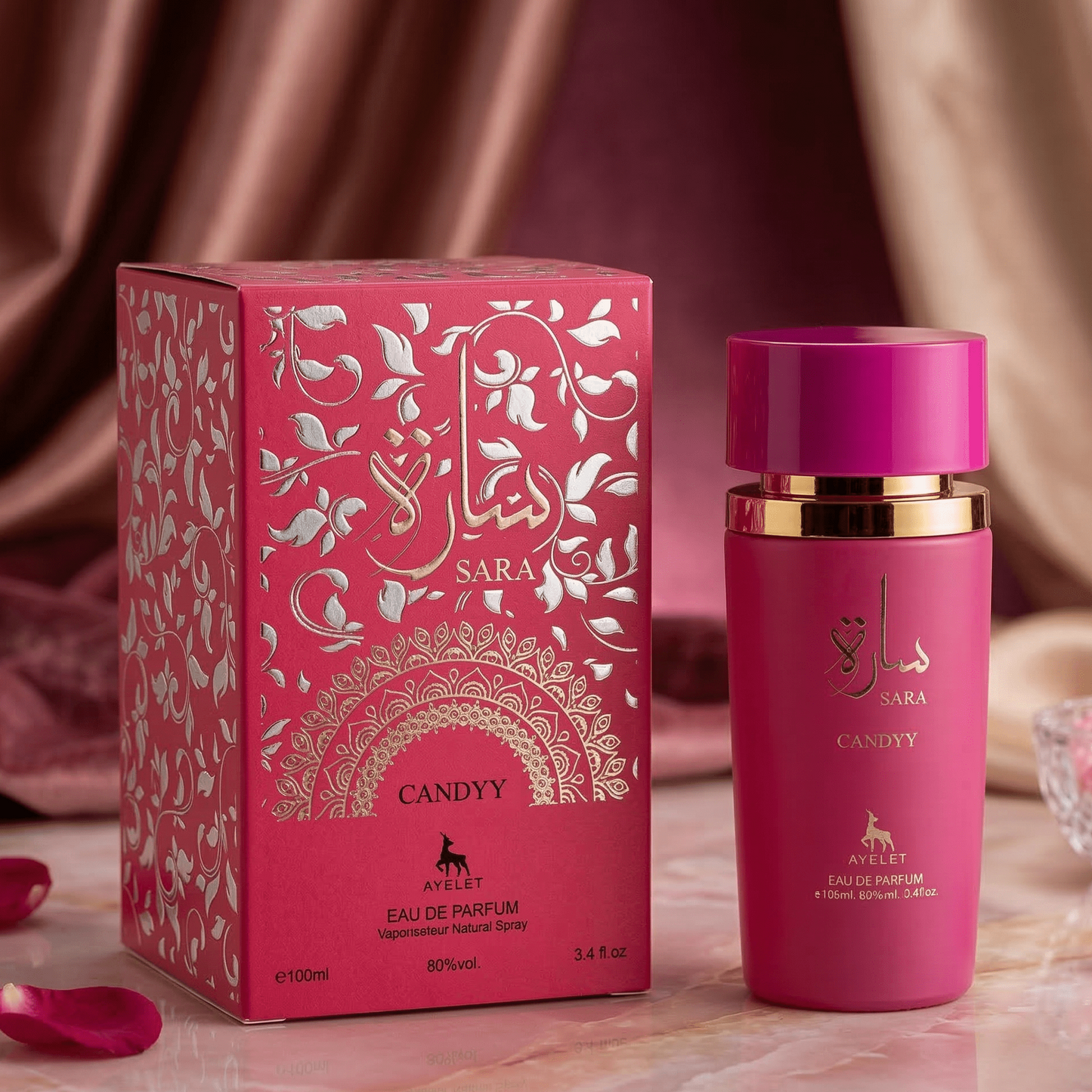 Set 4 Parfumuri Orientale Dama 100ML - Eclat + Jam Jam Red + Sara Candy + Sara Extract