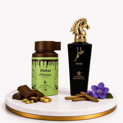 Set 2 Parfumuri Orientale Barbat 100ML - Tahir + Dubai Choco - Parfumuri Top