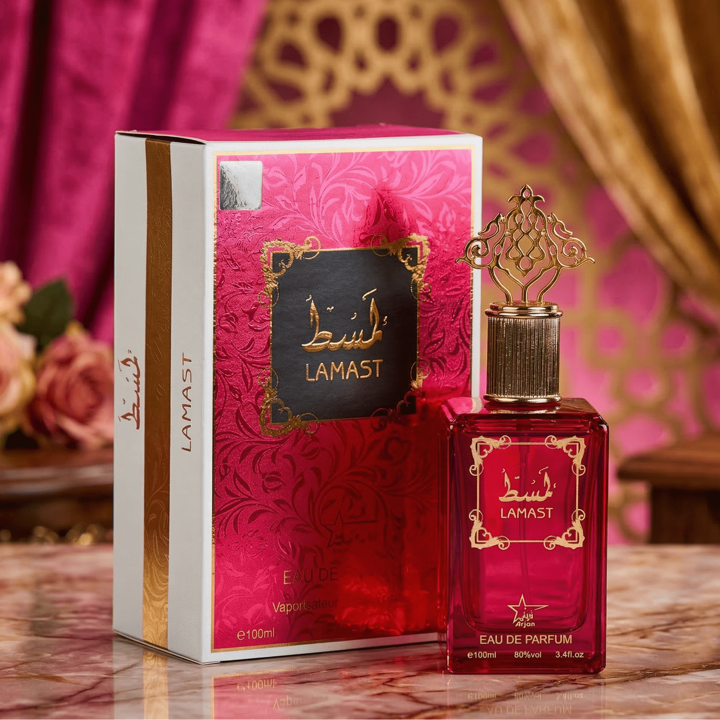 Set 3 Parfumuri Orientale Dama 100ML - Al Khaleej + Eclat + Lamast - Parfumuri Top