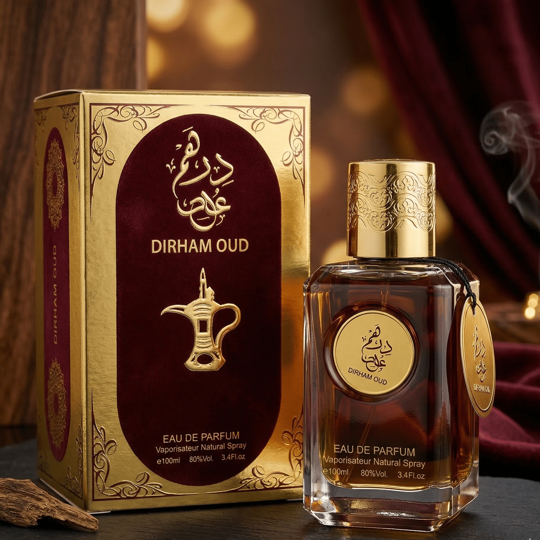 Set 4 Parfumuri Orientale Barbati 100ML - Ameer Al Arab Elixir + Dirham Oud + Al Hamra + Ameer Al Oud Original - Parfumuri Top
