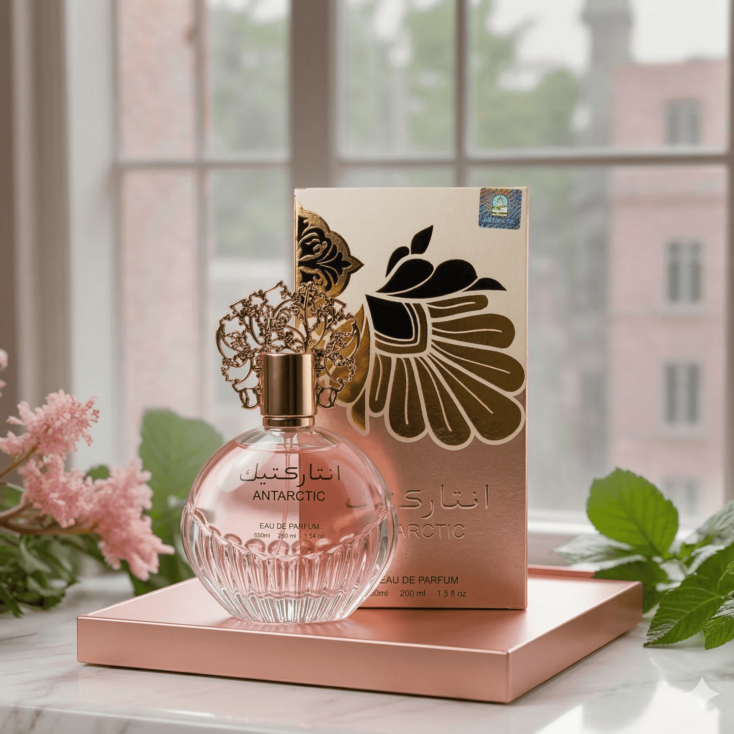 Set 5 Parfumuri Orientale 100ML (2 Dame + 3 Barbati) - Qissah Pink + Antarctic + Tahir + Antarctic + Qissah Grey - Parfumuri Top