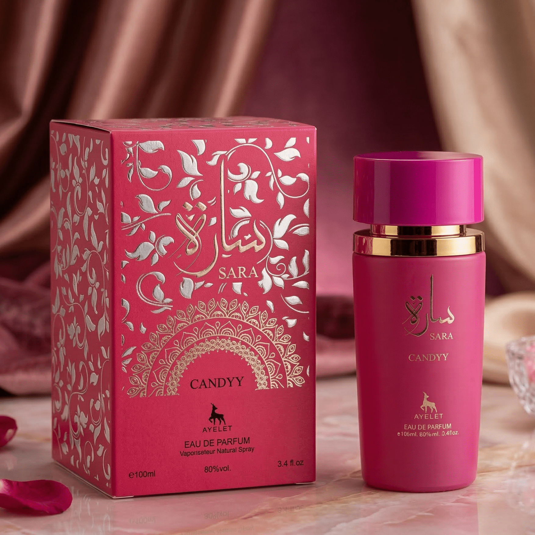 Set 5 Parfumuri Orientale 100ML (3 Dama + 2 Barbat) - Tahir + Sara Pink + Sara White + Sara Candy + Qannas Black - Parfumuri Top