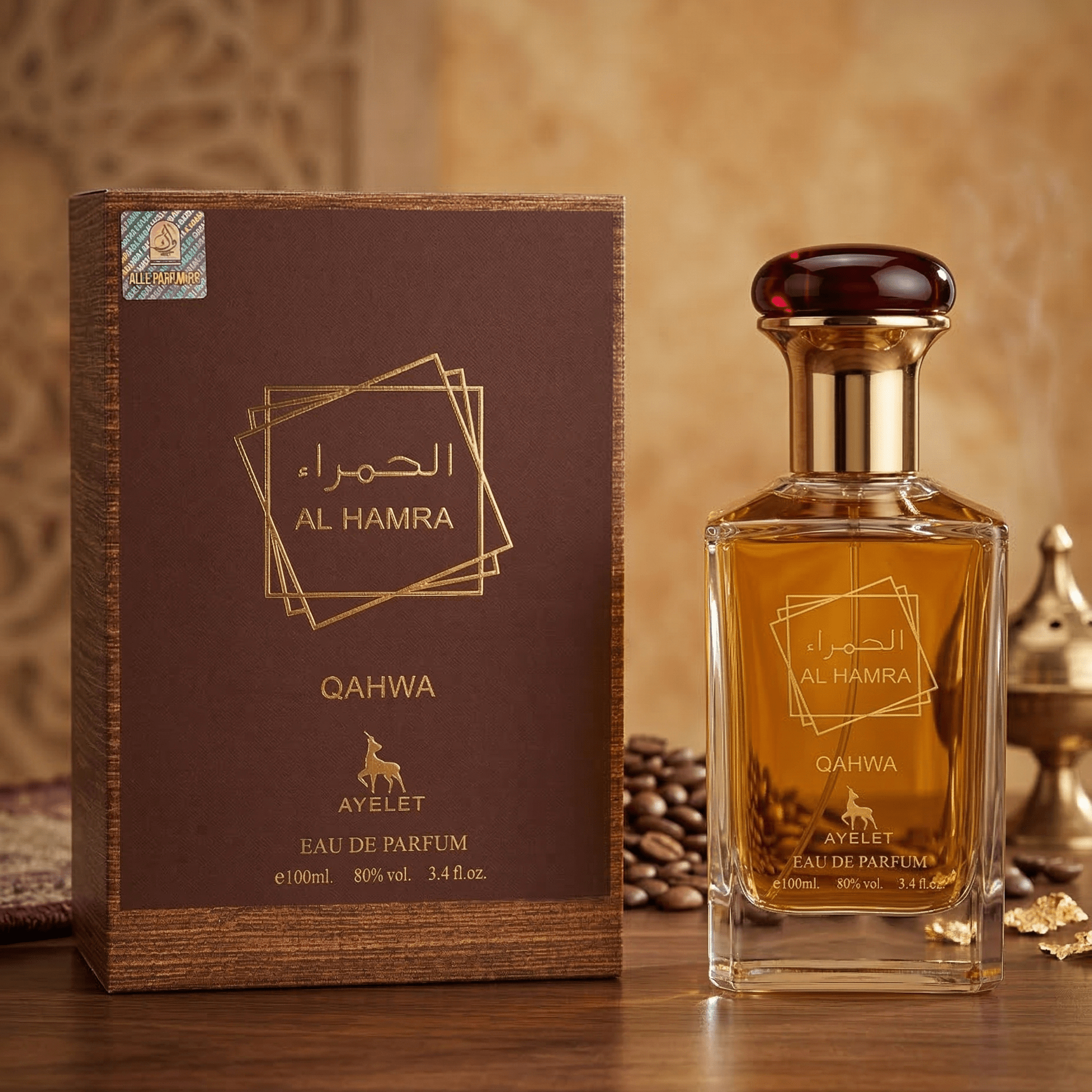Set 5 Parfumuri Orientale Barbati 100ML - Mousuff Brown + Al Hamra + Apollo Mane + Al Hamra Qahwa + Tahir - Parfumuri Top