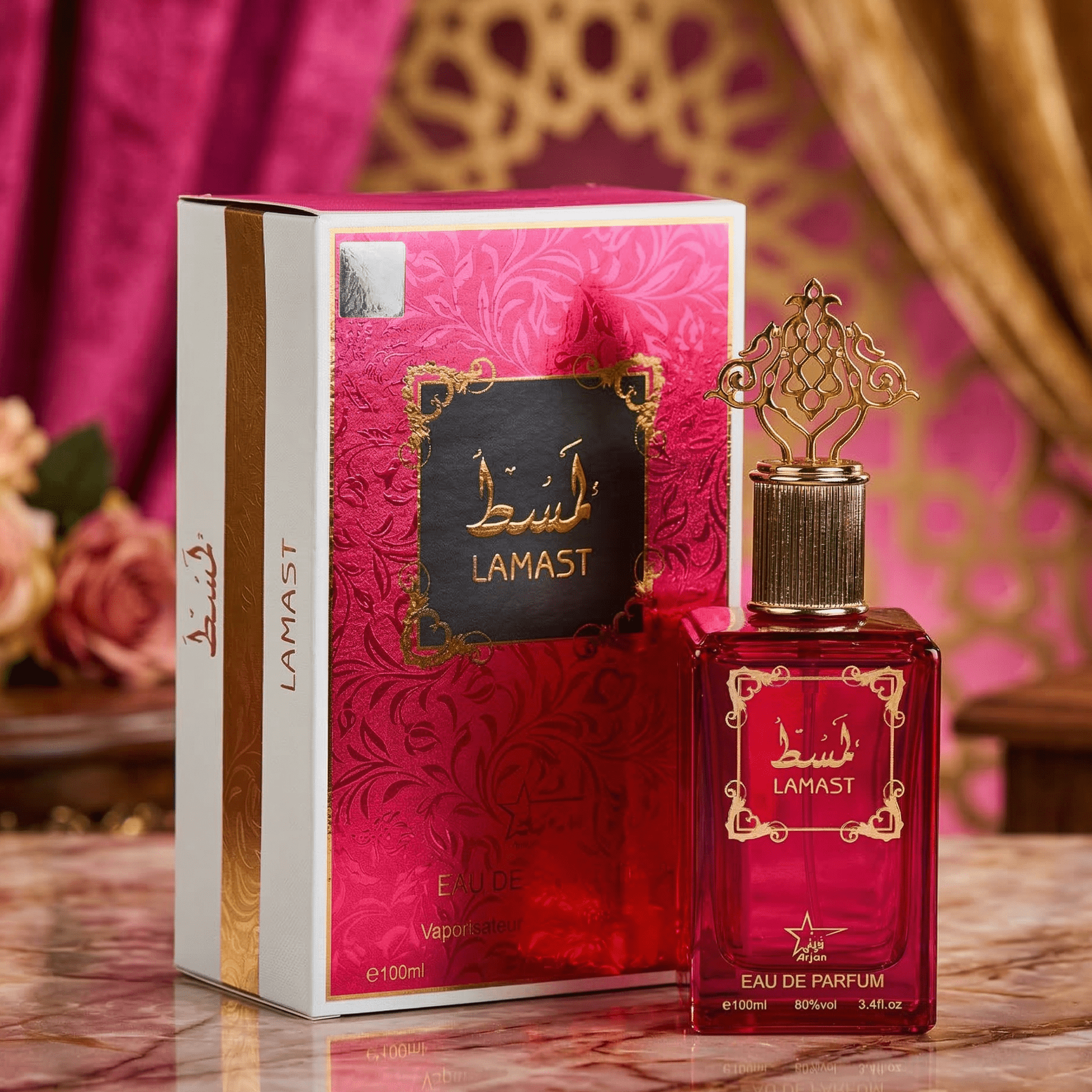 Set 5 Parfumuri Orientale Dama 100ML - Lamast + Sama Al Emarat Khususi + Anaya + Lailat Al Ahlam + Al Khaleej - Parfumuri Top