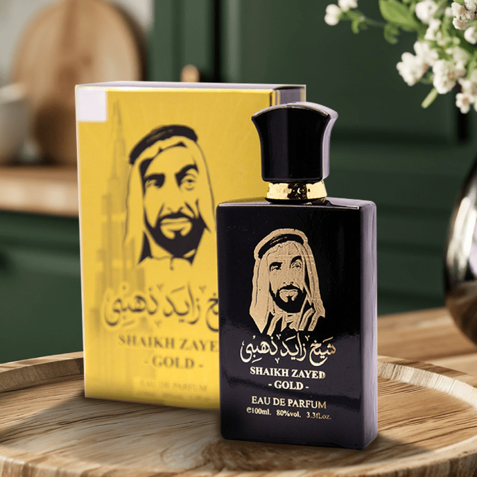 Set 4 Parfumuri Arabesti De Barbati 100ML - Sheikh Zayed Gold+ Ghala Zayed + Tahir + Apollo Mane Black